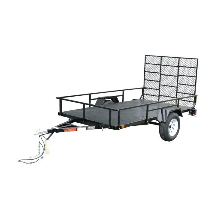 TMG-Industrial-6-x-10-Single-Axle-Utility-Trailer-wRamp-2500-Lb-Payload-Capacity-Robust-Construction-Powder-Coated-LED-Lights-Spacious-Interior-2-Coupler-TMG-UT610