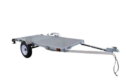 DK2 MFT4X8G Folding Utility Trailer Kit 4 ft. x 8 ft. 1450 lbs. Capacity Galvanized Steel Silver New